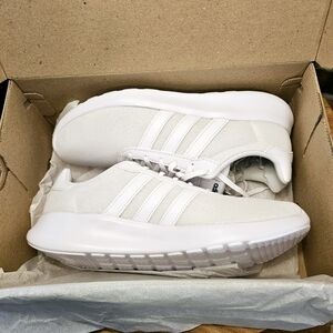 ADIDAS Women's 10 / 10.5 Sneaker Lite Racer 3.0 White *NWT and Box - Excellent